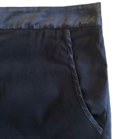 Urban Outfitters Silence + Noise Black Tuxedo Shorts Size 4 - Picture 3 of 9